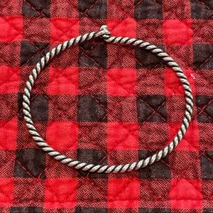 James Avery Twisted Wire Hook-On Bracelet in Sterling Silver